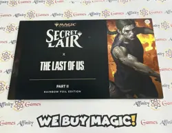 Secret Lair x The Last of Us Part II Rainbow Foil Ed. Secret Lair Drop SEALED NM - Image 2