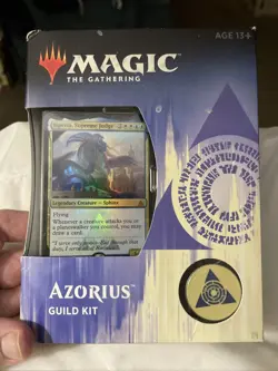 Magic the Gathering MtG Ravnica Allegiance: AZORIUS Guild Kit Box * SEALED - Image 1