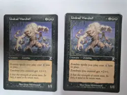 2 X Undead Warchief Timeshifted Regular MTG - Image 1