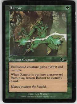 Magic the Gathering TCG Rancor C Urza's Legacy 110 - Image 1