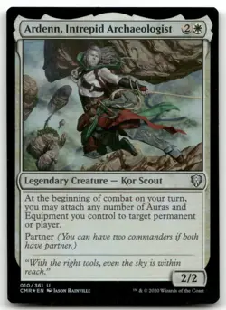 Ardenn, Intrepid Archaeologist #10 (Foil) (NM) Commander Legends CMR Magic MTG - Image 1