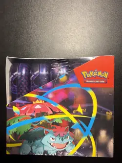 Pokemon TCG Mega Evolution MEGA HEROES MINI TIN DISPLAY Factory Sealed Box - Image 2