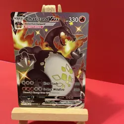 Charizard VMAX NM LP Shining Fates Shiny Vault Holo Rare SV107 Pokemon - Image 2
