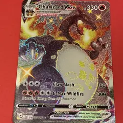 Charizard VMAX NM LP Shining Fates Shiny Vault Holo Rare SV107 Pokemon - Image 5
