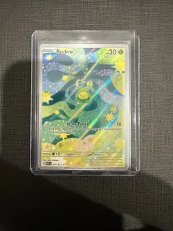 Pokemon Budew 221/217 ASCn Full Art Holo Plant Basic Card 2026 - Image 1
