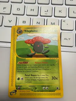 Pokemon TCG Vileplume Regular 69/165 Near Mint/LPCondition - Image 1