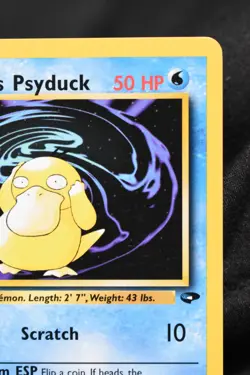 Sabrina's Psyduck 1st Edition 99/132 NM Gym Challenge Regular Common Pokemon TCG - Image 3