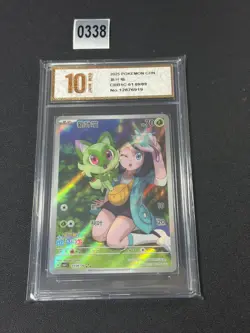 Pokemon Card 2025 S-Chinese Sprigatito CBB1C 0109/09 PTCG GEM Grade 10 - Image 1