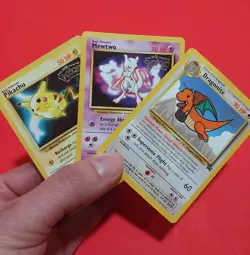 1999 Pokemon The First Movie Promo Cards Lot Rare Mewtwo Pikachu Dragonite LP - Image 1