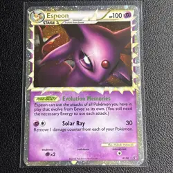 Espeon (Prime) Holo Ultra Rare 81/90 Pokemon Undaunted English MP - Image 1