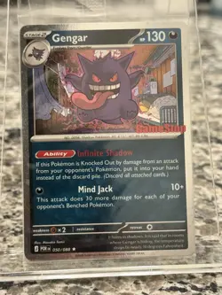 Pokemon Gengar Promo Card GameStop 050/088 Promo Cards 2026 English - Image 1