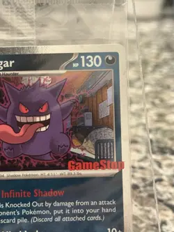Pokemon Gengar Promo Card GameStop 050/088 Promo Cards 2026 English - Image 3