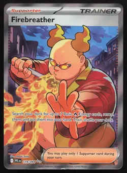 Firebreather 119/094 PFL Phantasmal Flames Pokemon - LP - Image 1