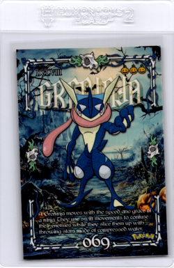greninja Peruvian Halloween Pokemon card - Image 1