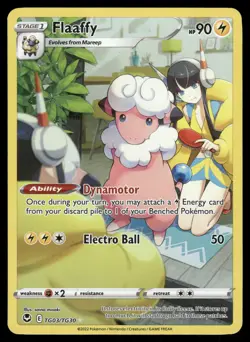 Flaaffy TG03/TG30 Holo Silver Tempest Trainer Gallery Pokemon Holo NM - Image 1