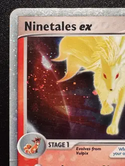 Ninetales ex 96/101 EX Hidden Legends Pokemon Card Holo Foil Rare Swirl HP - Image 3