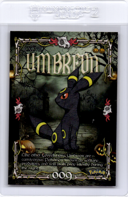umbreon Peruvian Halloween Pokemon card - Image 1