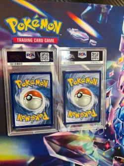PSA 9 Sequential Pair Mew Holo + Reverse Fates Collide Pokemon XY 29/124 029 - Image 2