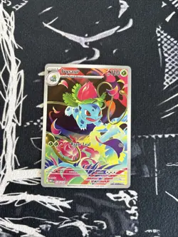 Pokemon TCG Ivysaur 134/132 Illustration Rare Mega Evolution Base Set NM/M - Image 1