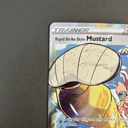Rapid Strike Style Mustard Pokemon TG27/TG30: Brilliant Stars Trainer Gallery NM - Image 3