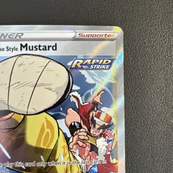 Rapid Strike Style Mustard Pokemon TG27/TG30: Brilliant Stars Trainer Gallery NM - Image 4