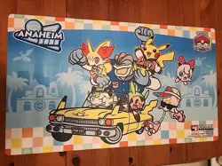 Pokemon World Championships 2025 Anaheim Side Event Exclusive prize Wall Playmat - Image 1