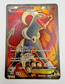 Pokemon TCG Houndoom EX (Full Art) 153/162 Breakthrough Holo - Image 3