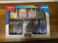 Pokemon Scarlet & Violet - Paldean Fates 5-pack Mini Tins / Costco Bundle - Image 1
