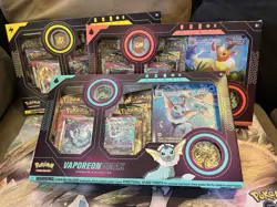 Eevee Evolution VMAX Premium Collection [Set of 3] Sealed And Minty 2021 Pokemon - Image 1
