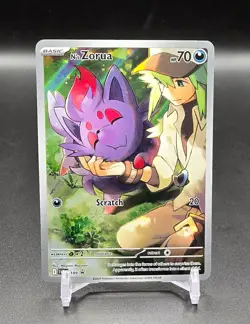 N's Zorua 189 - Black Star Promo - SV09: Journey Together - Pokemon TCG - Image 1