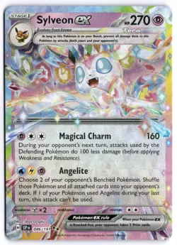 Sylveon EX 86/191 Surging Sparks Double Rare Holo Pokemon TCG English NM - Image 1