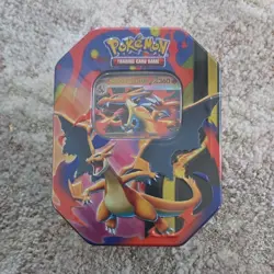 Pokemon TCG Mega Charizard Tin Sealed Box Promo Booster 2026 Charizard - Image 1