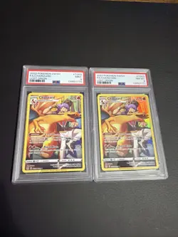 2022 Pokemon SWSH Full Art Charizard Lost Origin #TG03 Psa 9 And Psa 8 Near Mint - Image 1