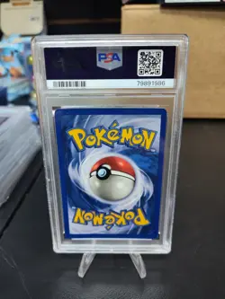 1999 POKEMON FOSSIL #5 GENGAR-HOLO PSA 7 - Image 2