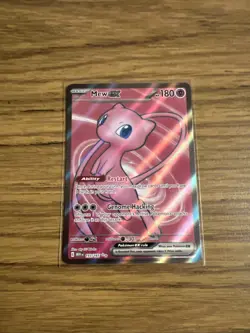 Mew ex 193/165 Full Art Pokemon 151 Scarlet & Violet NM - Image 1