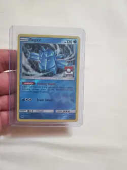 POKEMON REGICE 28/111 RARE REVERSE HOLOFOIL PROMO POKEMON LEAGUE STAMPED NM - Image 1