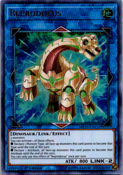1x Yu-Gi-Oh! Reprodocus - MP19-EN110 - Ultra Rare - 1st Edition - NM - Image 1
