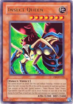 Yugioh! MP Insect Queen - DB2-EN123 - Ultra Rare - Unlimited Edition Moderately - Image 1