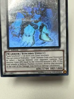 Yugioh! MP Junk Berserker - EXVC-EN037 - Ghost Rare - 1st Edition Moderately Pla - Image 4