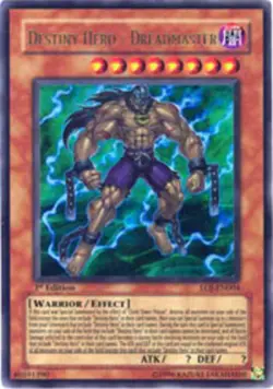 Yugioh! MP Destiny Hero - Dreadmaster - EOJ-EN004 - Ultra Rare - 1st Edition Mod - Image 1