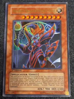 Arcanite Magician/Assault Mode CRMS-EN021 1st Edition Yu-Gi-Oh! Ultra Rare MP - Image 1