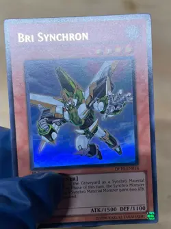 YuGiOh Bri Synchron Ultra Rare DP10-EN014 1st Edition NM - Image 3