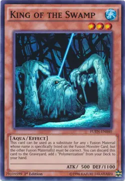 Yugioh! MP King of the Swamp - FUEN-EN040 - Super Rare - 1st Edition Moderately - Image 1