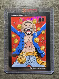 ONE PIECE STEPHEN CURRY (RED MANGA ALT ART) 2026 001/150 FIRST ON PRINT - Image 1