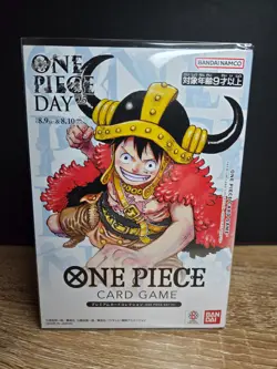 One Piece Day 25 Monkey D Luffy P-110 Promo Card Japanese Edition - Image 4