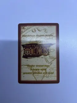 1999 Bandai One Piece Carddass Hyper Battle C01 Luffy Rookie Holo - Image 2