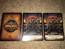 World of Warcraft Azeroth WoW TCG Card WARCHIEF THRALL Extended Art EPIC 267 x3 - Image 2