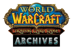 World Of Warcraft WoW TCG Archives Complete Foil Common Standard Art Set - Image 1