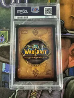 PSA 10 World of Warcraft TCG Leeroy Jenkins Heroes of Azeroth 198/361 GEM MINT - Image 2