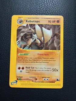 Pokemon TCG Kabutops 14/144 Skyridge Non Holo Rare WOTC Pokemon Card - MP - Image 2